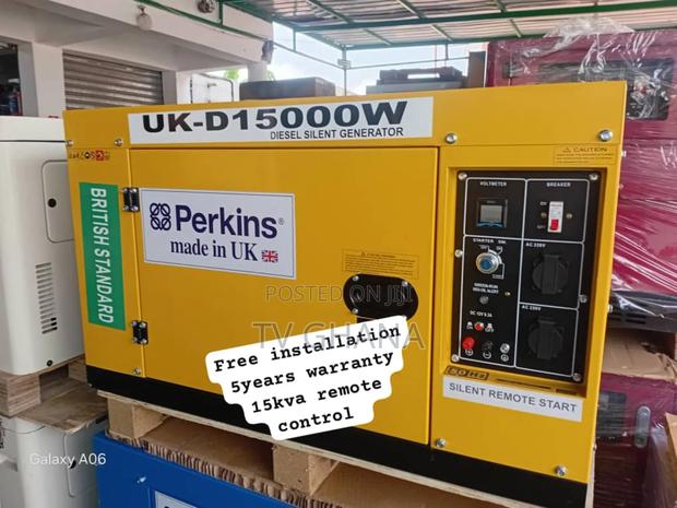 Perkins 15kva Diesel Generator – Remote Control Start · Photo 1