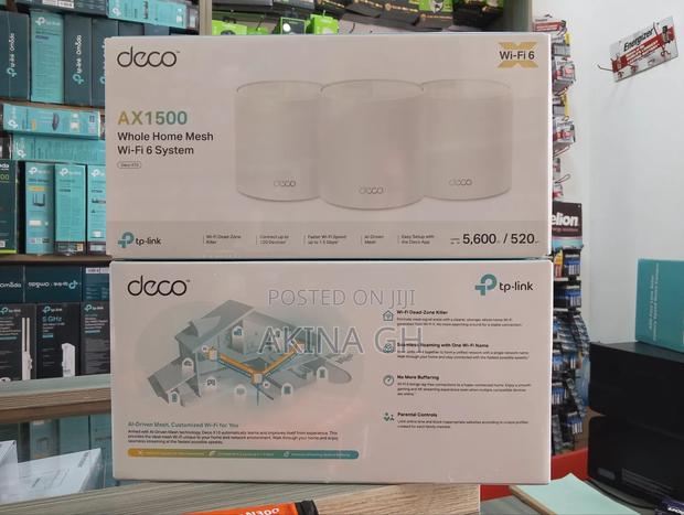 Tp Link Deco X10 Whole Home Mesh Wi-Fi 6 System · Photo 1