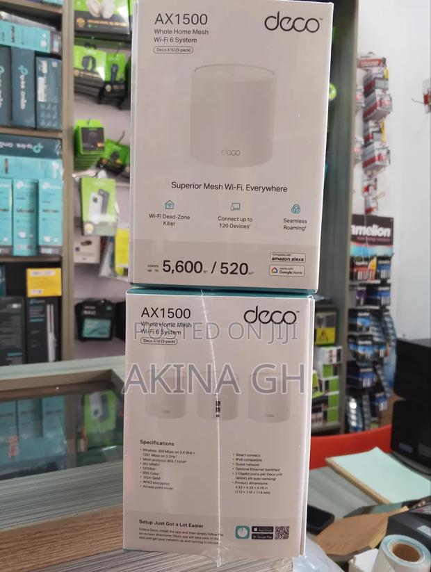 Tp Link Deco X10 Whole Home Mesh Wi-Fi 6 System · Photo 2