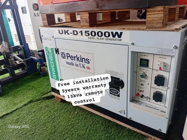 Perkins 15kva Diesel Generator – Remote Controlled Power · Photo 1
