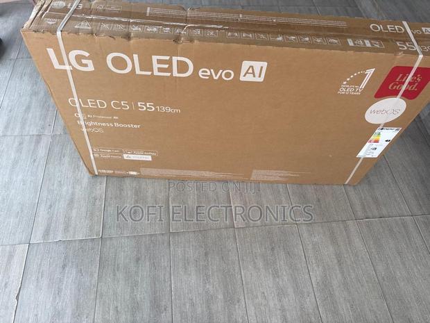 Lg Oled Evo Ai 55” Futuristic, Intelligent Smart Tv · Photo 1