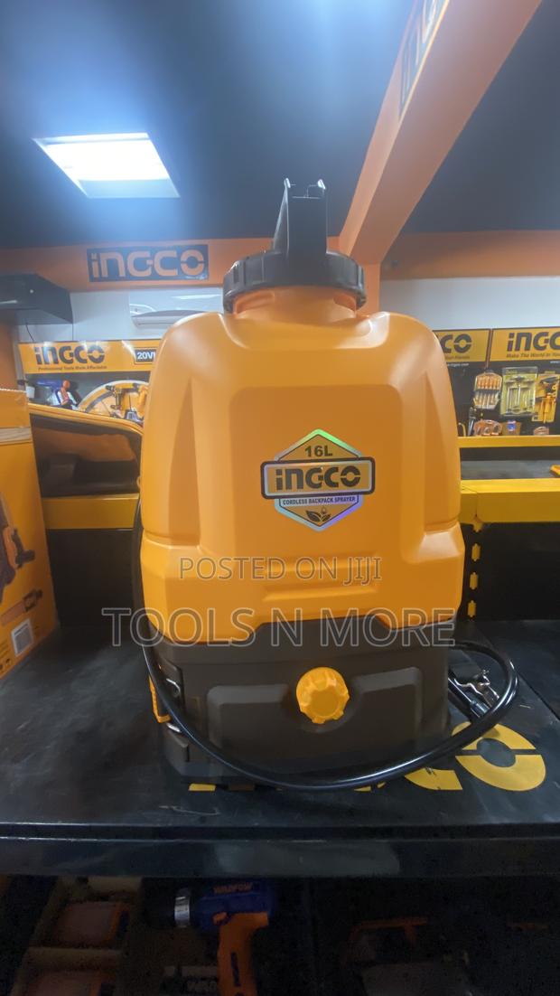Ingco Cordless Backpack Sprayer · Photo 1