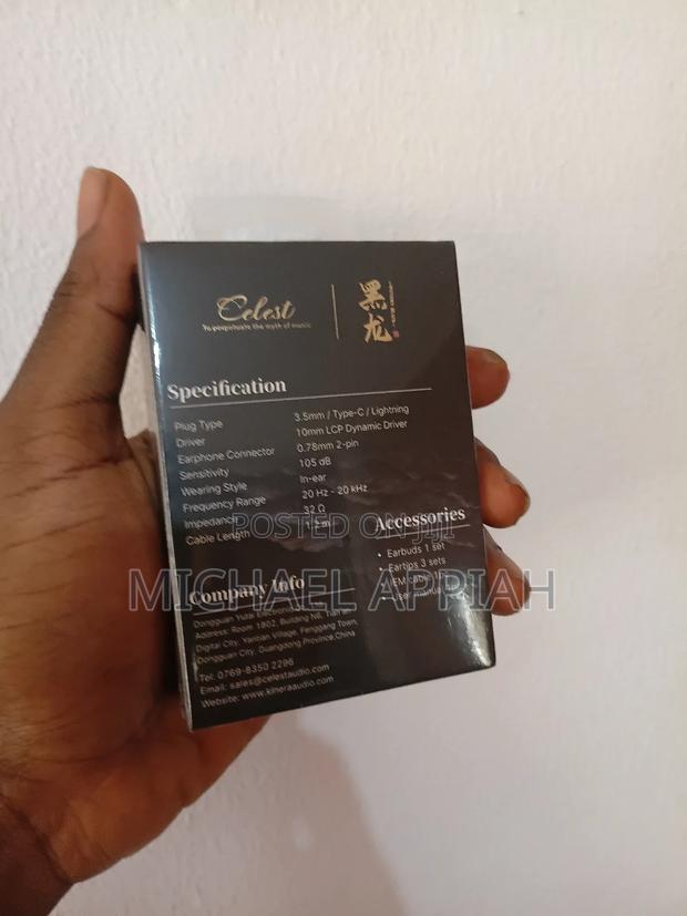 Kinera Celest Wyvern Black in-Ear Monitor (Iem) + Free Carry Case · Photo 5