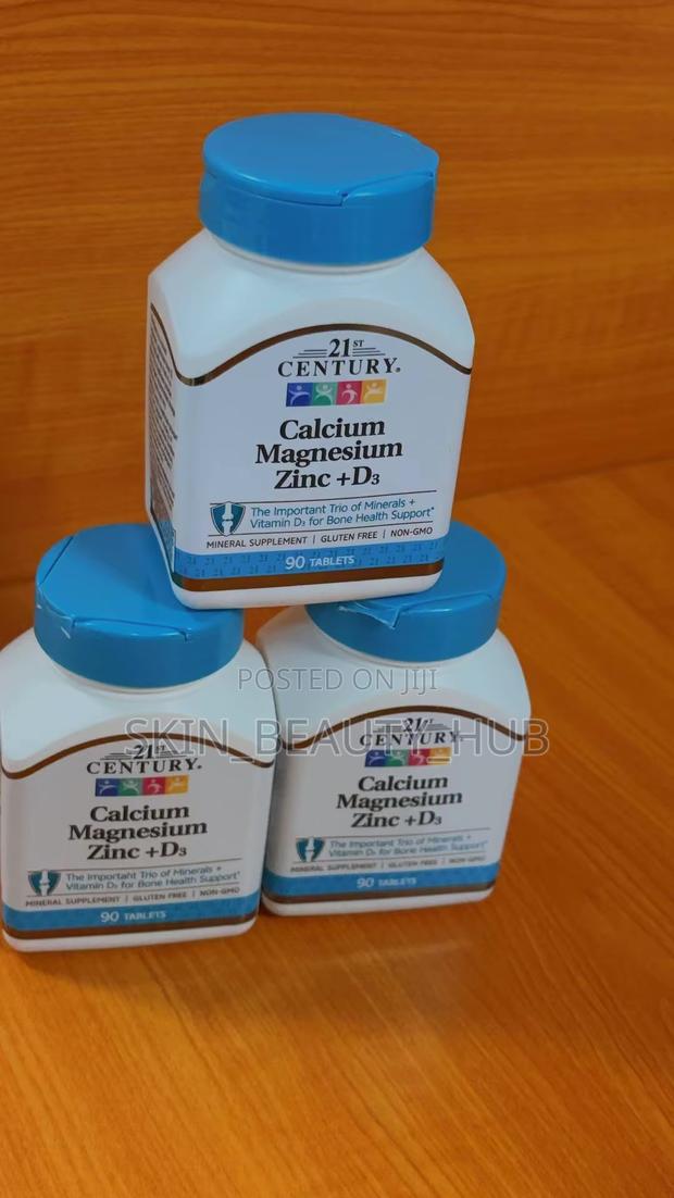 21st Century Calcium, Magnesium, Zinc and D3 Tablets · Photo 1