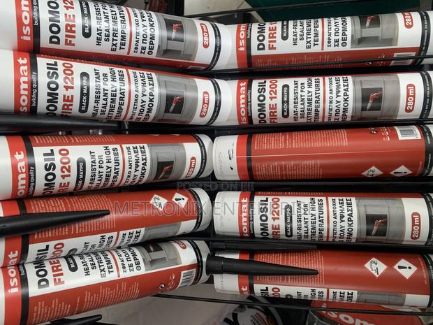 Heat Resistant Silicon Sealant,Domosil Fire 1200 · Photo 2