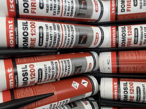 Heat Resistant Silicon Sealant,Domosil Fire 1200 · Photo 1