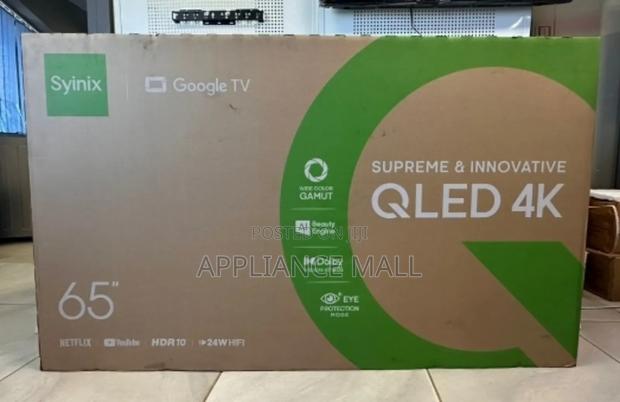 Syinix Tv 65" Qled Smart Android · Photo 1