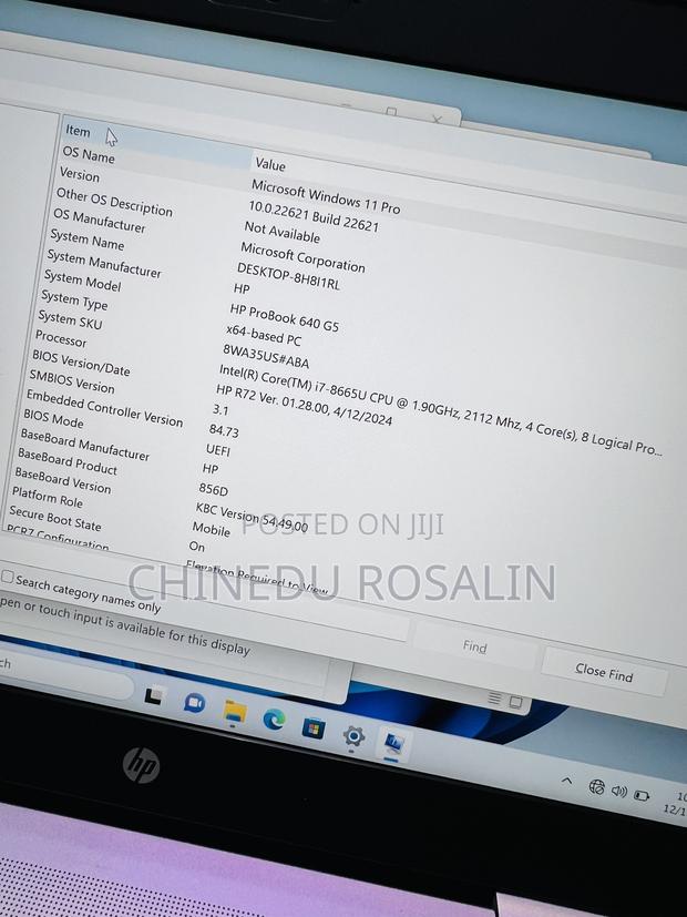 Laptop HP ProBook 640 G5 16GB Intel Core I7 SSD 256GB · Photo 5