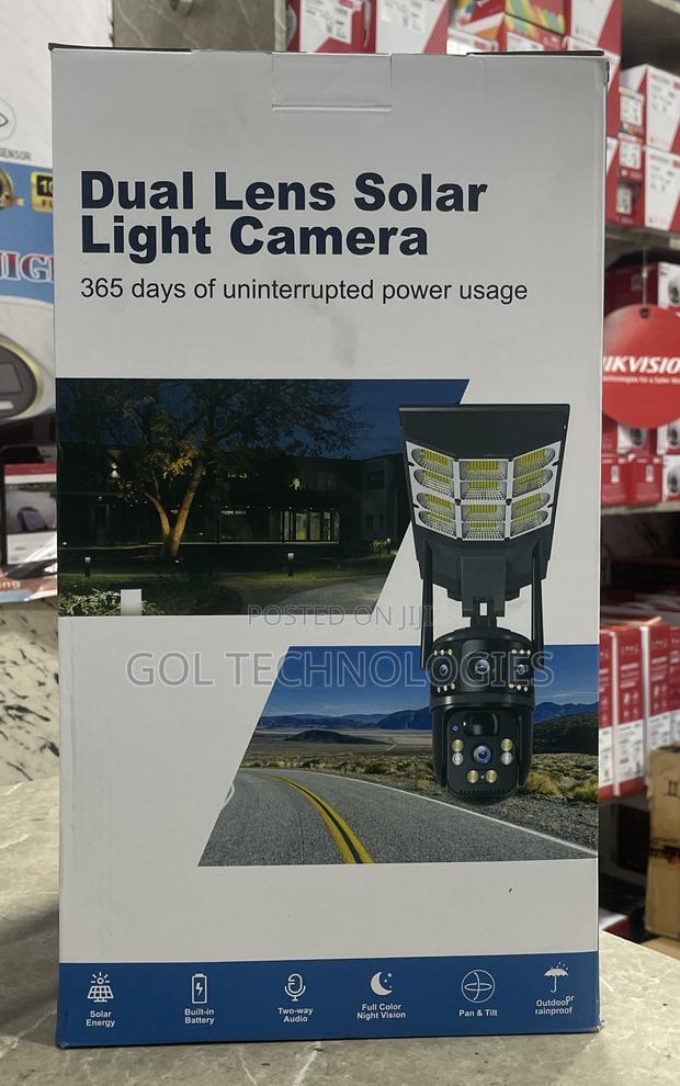 4g Dual Lens Solar Light Camera 365 Days of Uninterrupted Power Usage · Photo 2