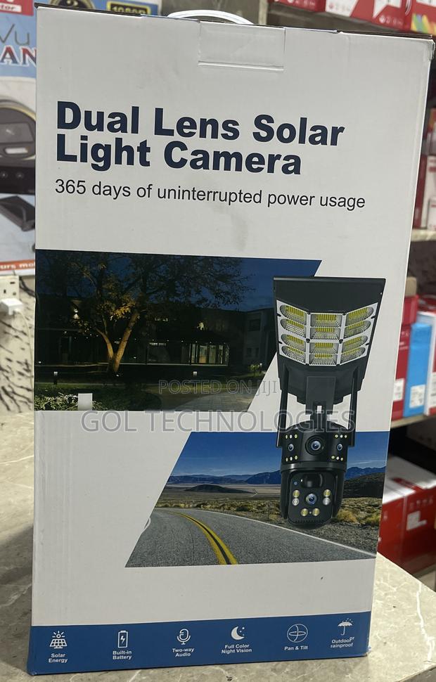 4g Dual Lens Solar Light Camera 365 Days of Uninterrupted Power Usage · Photo 1