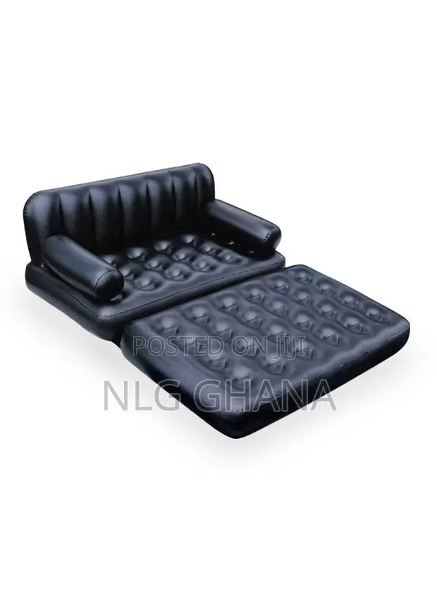 5-in-1 200kg Max Load Inflatable Flocked Sofa Bed. Ghx1669 · Photo 1