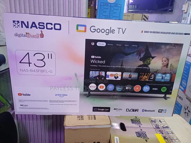 Nasco 43 Inch Frameless Smart Android Google Tv (Nas-B43fbfl-G) · Photo 1