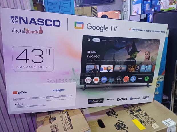Nasco 43 Inch Frameless Smart Android Google Tv (Nas-B43fbfl-G) · Photo 2