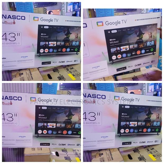 Nasco 43 Inch Frameless Smart Android Google Tv · Photo 1
