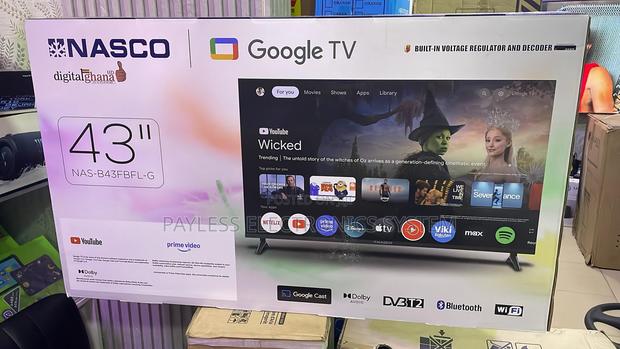 Nasco 43 Inch Frameless Smart Android Google Tv · Photo 2