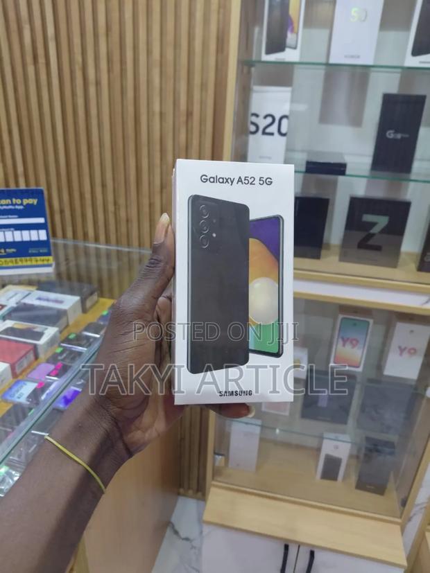 New Samsung Galaxy A52 5G 128 GB Black · Photo 2