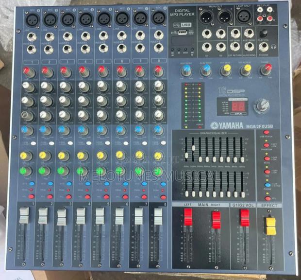 Yamaha Mg8/2fxusb 8-Input Stereo Mixer With DSP Effects. · Photo 1