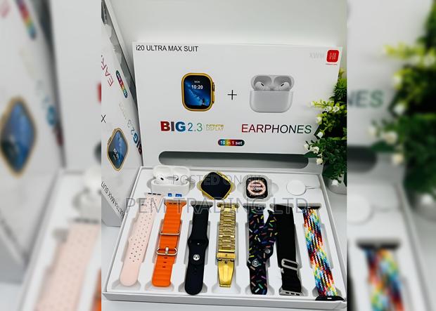I20 Ultra Max Suit Smart Watch Series 9 10 in 1 Set Ultra · Photo 1