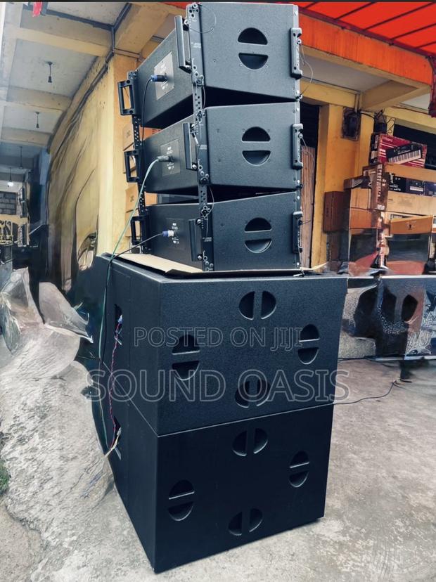 Three 10 Inches Ashley Line Arrays And A Pair Of American Audio Bass · Photo 2