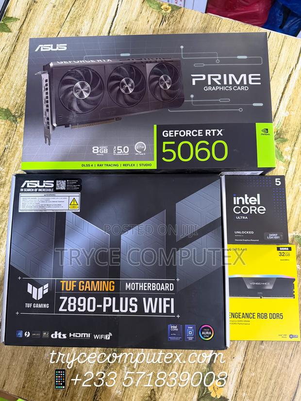 Intel Core Ultra 5 , RTX 5060 ,32gb Ddr5 Ram · Photo 1