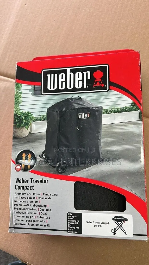 Weber Traveler Compact Premium Barbecue Grill Cover 3400280 · Photo 1