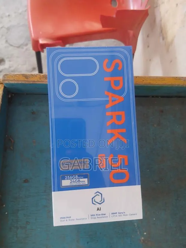 New Tecno Spark 5 Pro 128 GB Black · Photo 1