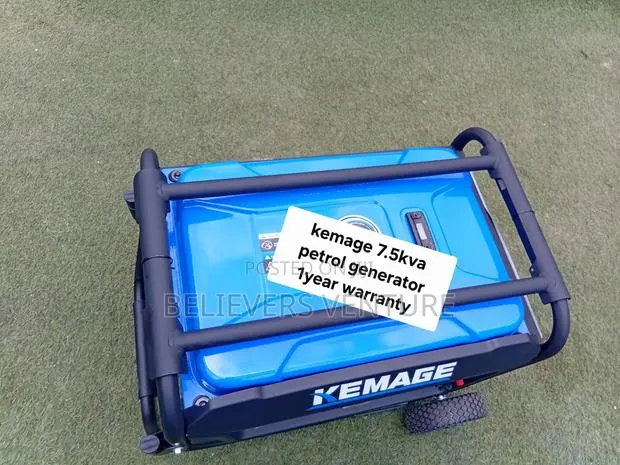 Kemage 7.5KVA Petrol Generator – Powerful and Reliable Power Supply · Photo 1