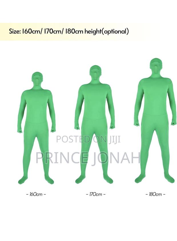 Andoer Full Body Photography Chromakey Green Unisex Adult Bodysuit · Photo 3