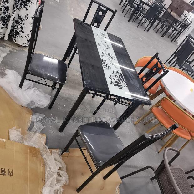 Glossy 4 Seater Dining Set · Photo 1