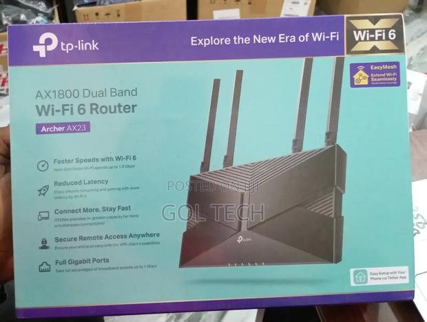 Tp-Link Ax1800 Dual Band Wi-Fi 6 Router Archer Ax23 · Photo 2