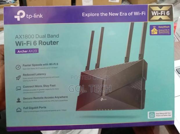 Tp-Link Ax1800 Dual Band Wi-Fi 6 Router Archer Ax23 · Photo 1