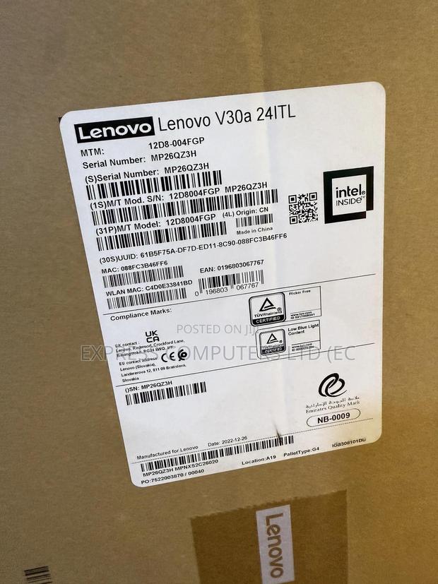 New Desktop Computer Lenovo V330 AIO 8GB Intel Core i5 SSD 256GB · Photo 2