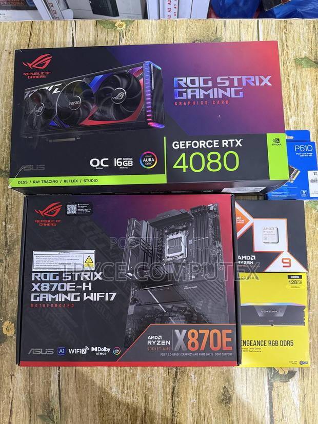 Amd Ryzen 9 9900x , RTX 4080 16gb, 128gb Ddr5 Ram · Photo 1