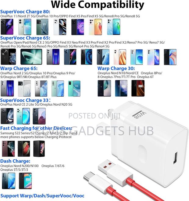Oneplus Original Charger 100w Supervooc Fast Charger for OnePlus 15 · Photo 6