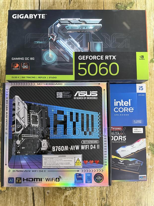 14th Generation Intel Core I5 , RTX 5060, 16gb Ddr4 Ram · Photo 1