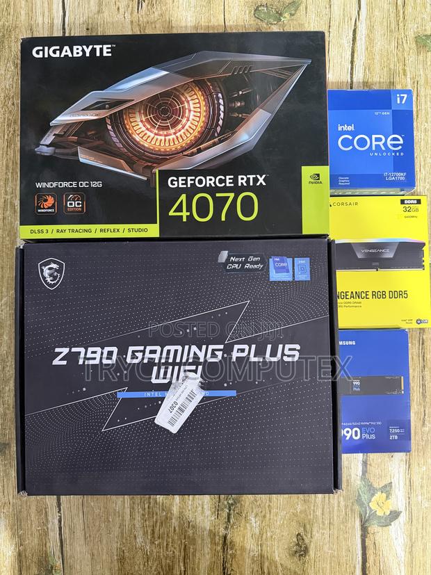 12th Generation Intel Core I7 ,Rtx 4070 12 ,32gb Ddr5 Ram · Photo 1