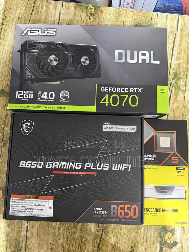Amd Ryzen 5 9600x,Rtx 4070 12gb ,32gb Ddr5 Ram · Photo 1