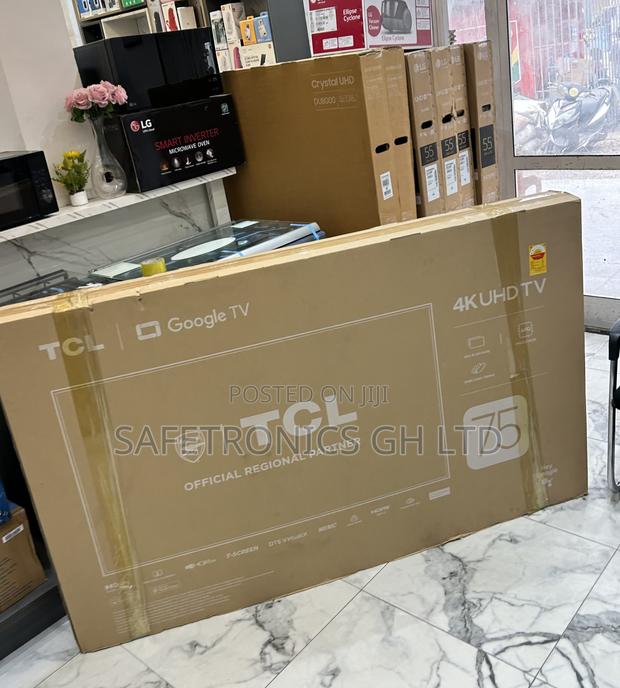 Slim Ultra Modern TCL 75 Inch Smart Uhd P755 Tv · Photo 1