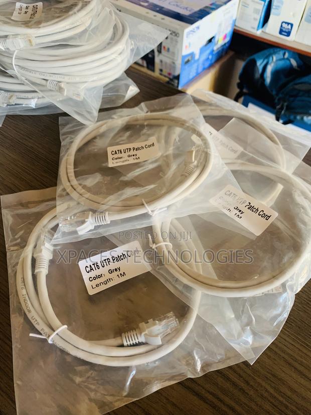 1 Meter Utp Cat6 Patch Cord Cable Original · Photo 1