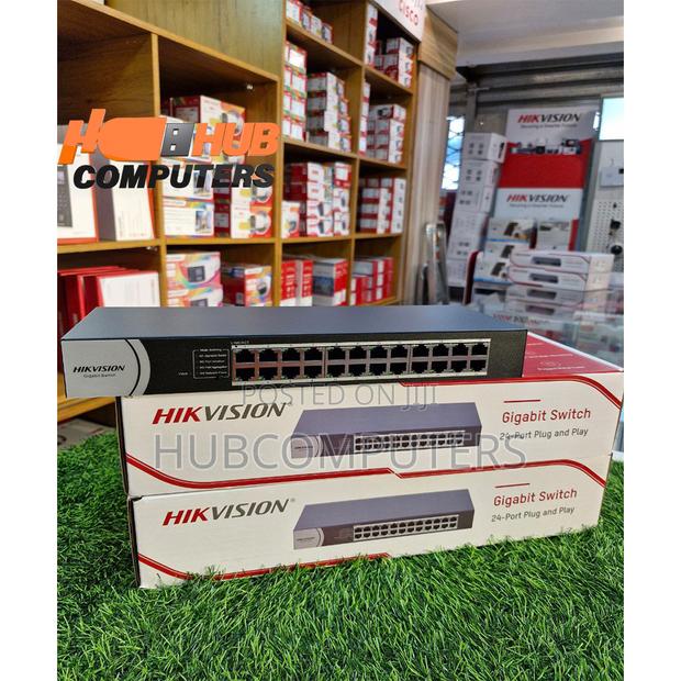 Hikvision Ds-3e0524r-E /O 24 Ports Gigabit Switch · Photo 1