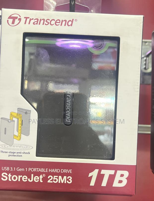 Transcend 1tb Storejet External Hard Drive · Photo 2