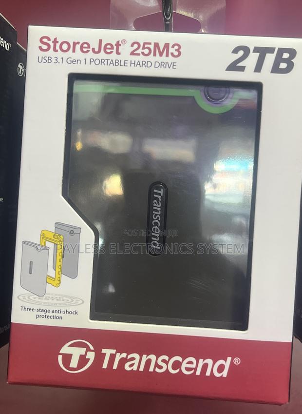 Transcends Storejet 25m3 External Hard Drive 2tb · Photo 1
