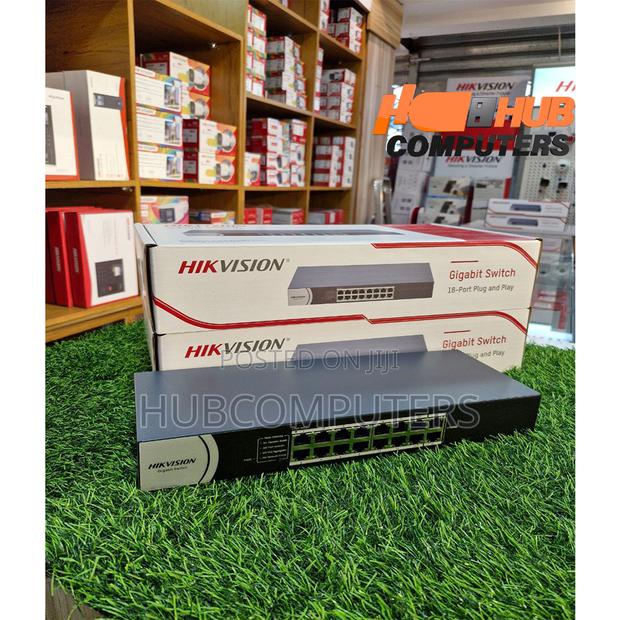 Hikvision Ds-3e0516r-O 16 Port Gigabit Switch · Photo 1