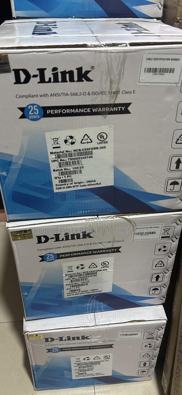 D-Link Cat6 Outdoor 305m SFTP 23awg · Photo 1