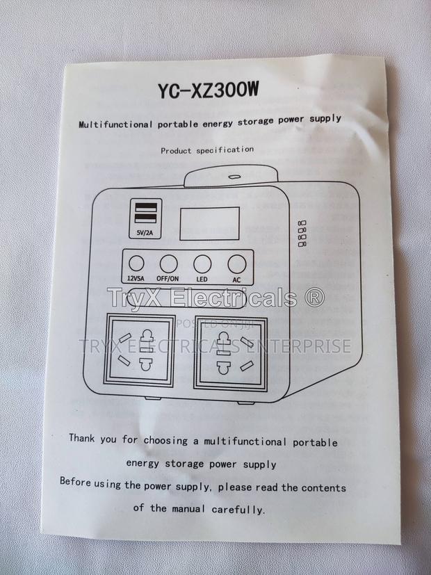 300w Solar Power Station + 60w Solar Panel + Accessories · Photo 4