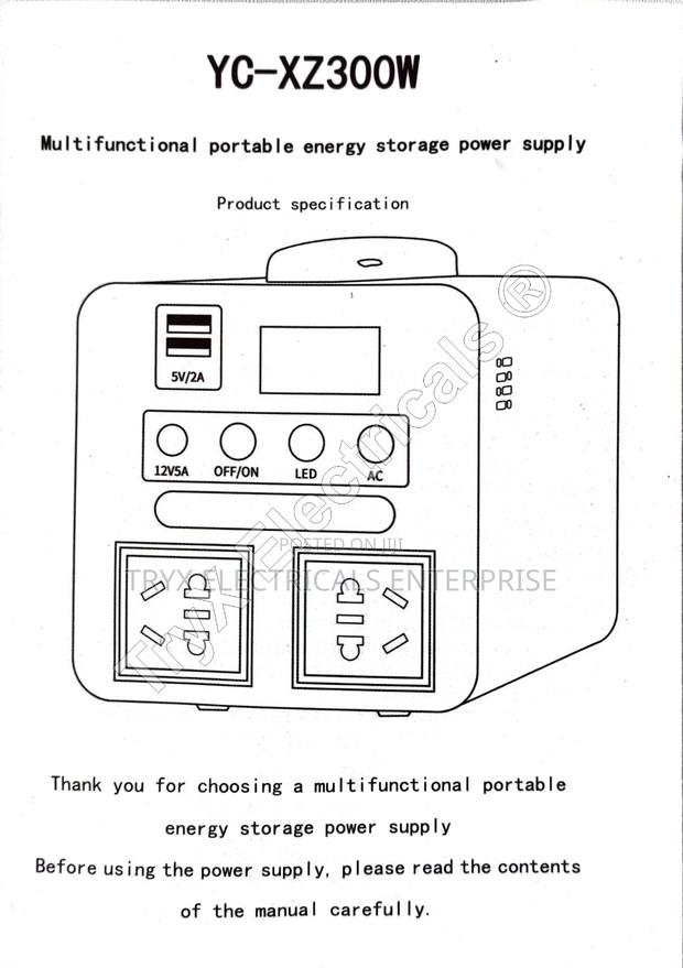 Portable Power Station - 300w - Complete · Photo 2