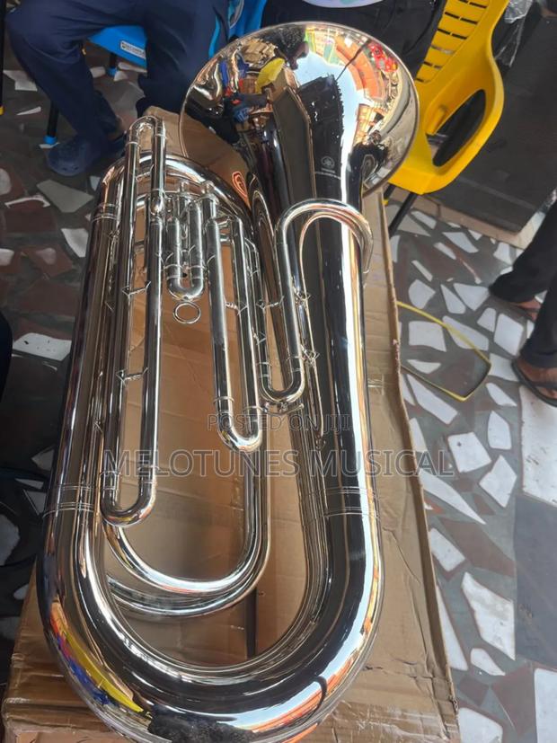 Silver-Plated Professional Tuba · Photo 2