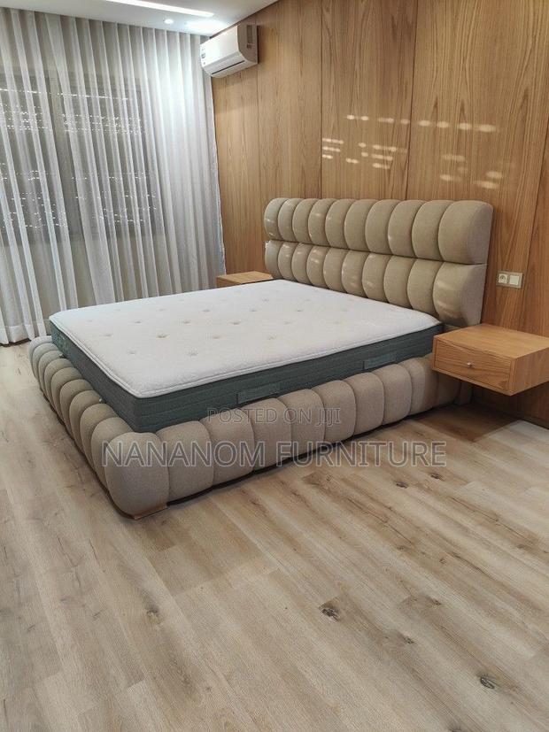 Modern Foreign Kingsize Bed Frame With Mattress Available · Photo 1