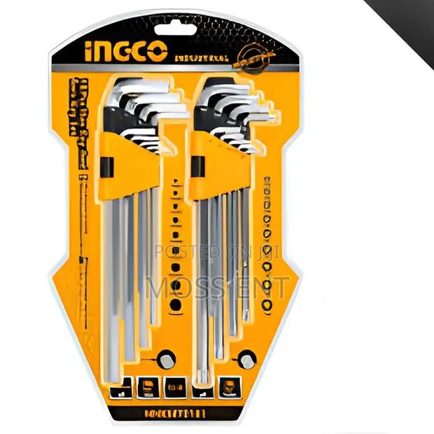 18 PCS Hex Key and Torx Key Set - Hhkset0181 · Photo 1