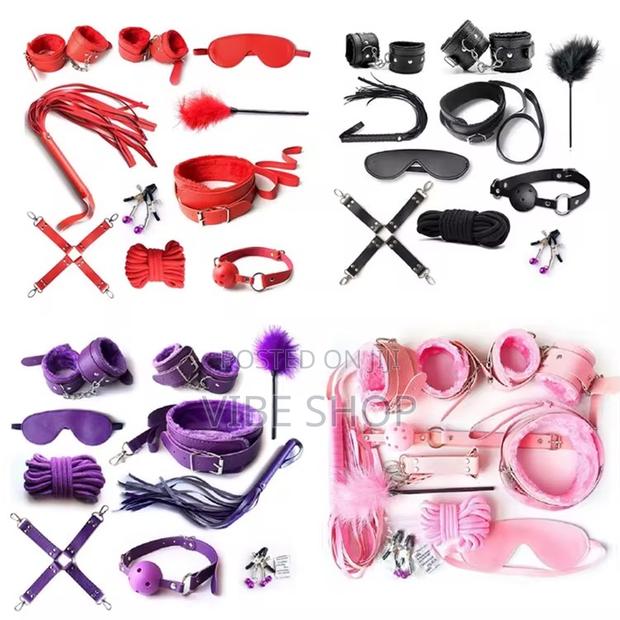 Premium 10-Piece BDSM Bondage Kit for Beginners Couples · Photo 2